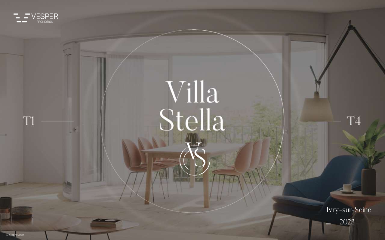 Page de garde brochure Villa Stella